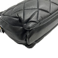 Load image into Gallery viewer, Salvatore Ferragamo Black Leather Quilted Shoulder Bag with Bow