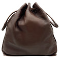 Load image into Gallery viewer, Bottega Veneta Brown Leather Large Pouch Bag