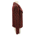 Load image into Gallery viewer, St. John Black / Red / Gold Metallic Boucle Tweed Jacket