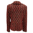 Load image into Gallery viewer, St. John Black / Red / Gold Metallic Boucle Tweed Jacket