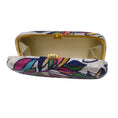 Load image into Gallery viewer, Judith Leiber Multicolored Crystal Embellished Leaf Design Evening Clutch Bag