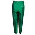 Load image into Gallery viewer, Dries Van Noten Green Metallic Satin Jacquard Pants