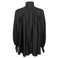 Load image into Gallery viewer, Zimmermann Black Polka Dot Patterned Silk Blouse