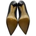 Load image into Gallery viewer, Lanvin Black Satin / Jacquard Brocade d'Orsay Pumps