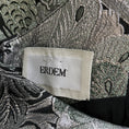 Load image into Gallery viewer, ERDEM Mint Green / Silver Metallic Floral Jacquard Dress