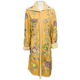 Load image into Gallery viewer, Bogner Beige Multi Floral Embroidered Mid Length Shearling Coat