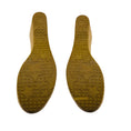 Load image into Gallery viewer, Jimmy Choo Ivory Patent Leather Cork Heel Wedge Thong Sandals with Gold Trim