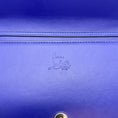Load image into Gallery viewer, Christian Louboutin Galactiqueen Blue Suede / Leather Paloma Clutch Bag