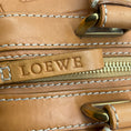 Load image into Gallery viewer, Loewe RARE Tan Leather Desde 1846 Since 1846 Fiel a la Piel 160 Aniversario Anniversary Double Top Handle Handbag