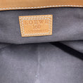 Load image into Gallery viewer, Loewe RARE Tan Leather Desde 1846 Since 1846 Fiel a la Piel 160 Aniversario Anniversary Double Top Handle Handbag