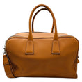 Load image into Gallery viewer, Aviteur Tan / Walnut Cristallo Nubuck Leather Weekend Weekender Bag with Palladium Hardware