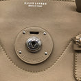 Load image into Gallery viewer, Ralph Lauren Collection Beige Soft Ricky 18 Mini Leather Tote Bag
