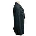 Load image into Gallery viewer, Brunello Cucinelli Charcoal Grey Double Breasted Wool Blazer Jacket with Monili