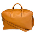 Load image into Gallery viewer, Aviteur Tan / Walnut Large Cristallo Nubuck Leather Weekender / Weekend Bag with Palladium Hardware