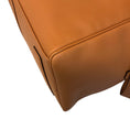 Load image into Gallery viewer, Aviteur Tan / Walnut Large Cristallo Nubuck Leather Weekender / Weekend Bag with Palladium Hardware