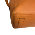 Load image into Gallery viewer, Aviteur Tan / Walnut Large Cristallo Nubuck Leather Weekender / Weekend Bag with Palladium Hardware