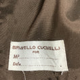 Load image into Gallery viewer, Brunello Cucinelli Beige / Brown Herringbone Cotton Blazer Jacket