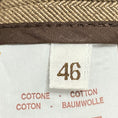 Load image into Gallery viewer, Brunello Cucinelli Beige / Brown Herringbone Cotton Blazer Jacket