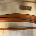 Load image into Gallery viewer, Aviteur Tan / Walnut Large Cristallo Nubuck Leather Weekender / Weekend Bag with Palladium Hardware