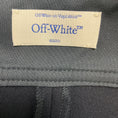 Load image into Gallery viewer, Off-White Navy Blue Wool Stretch Trousers