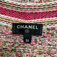 Load image into Gallery viewer, Chanel Pink Multi 2017 Short Sleeved Tweed Knit Sweater