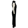 Load image into Gallery viewer, Emilia Wickstead Black Textured Pique Sleeveless Jumpsuit