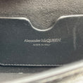 Load image into Gallery viewer, Alexander McQueen Black Lizard Embossed Small Skull Crossbody Bag