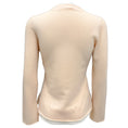 Load image into Gallery viewer, Brunello Cucinelli Peach / White Cashmere Knit and Cotton Sweater