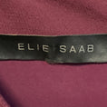 Load image into Gallery viewer, Elie Saab Burgundy Sequined Long Sleeved Crepe Midi Cocktail Dress