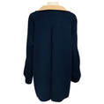 Load image into Gallery viewer, Akris Navy Blue / Camel Reversible Cashmere and Wool Coat
