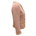 Load image into Gallery viewer, Moschino Blush Pink / Gold Hardware Tweed Evening Jacket