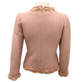 Load image into Gallery viewer, Moschino Blush Pink / Gold Hardware Tweed Evening Jacket