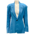 Load image into Gallery viewer, BONBOM Turquoise Spring 2022 Biker Cut Hourglass Blazer