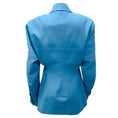 Load image into Gallery viewer, BONBOM Turquoise Spring 2022 Biker Cut Hourglass Blazer