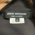 Load image into Gallery viewer, Junya Watanabe Black / Tan Faux Fur Embellished Asymmetric Crepe Dress