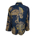 Load image into Gallery viewer, Pero Blue / Mustard Yellow Printed Linen Jacket