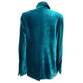 Load image into Gallery viewer, Galvan London Teal Velvet Open Jacket
