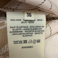 Load image into Gallery viewer, Hermes Beige / Tan Les Tambours Print Silk Skirt