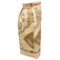 Load image into Gallery viewer, Hermes Beige / Tan Les Tambours Print Silk Skirt