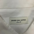 Load image into Gallery viewer, Dries Van Noten White / Black Embroidered Waist Shirt