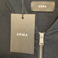 Load image into Gallery viewer, Arma Navy Blue Night Zip Front Wool Mona Jacket