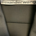 Load image into Gallery viewer, Alexander Wang Black Three Button Scuba Nylon Stretch Jacket