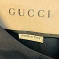 Load image into Gallery viewer, Gucci Black Structured Wool and Silk Crepe Midi Dress