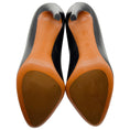 Load image into Gallery viewer, Alaia Black Leather Almond Toe Pumps