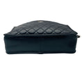 Load image into Gallery viewer, Chanel Black / Silver Hardware CC Logo Quilted Aged Calfskin Leather Shoulder Bag