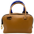 Load image into Gallery viewer, Delvaux Tan / Blue The Cool Box MM Satchel