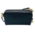 Load image into Gallery viewer, Christian Dior Black Calfskin Leather Caro Double Pouch Shoulder Bag