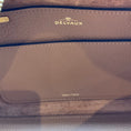Load image into Gallery viewer, Delvaux Tan / Blue The Cool Box MM Satchel