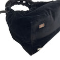 Load image into Gallery viewer, The Row Black Velvet Circle Bag