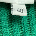 Load image into Gallery viewer, Gianfranco Ferre Vintage Black Velvet Zip Front Jacket with Green Ribbed Knit Trim